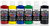 6x 60ml Createx Airbrush Farben Opak Transparent Set Basis
