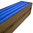 4x AWM Trampolin Schaumstoff 100 cm Schaumstoffrohre Schaumstoffpolster Stangenschutz - Blau
