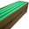 4x AWM Trampolin Schaumstoff 100 cm Schaumstoffrohre Schaumstoffpolster Stangenschutz - Grün